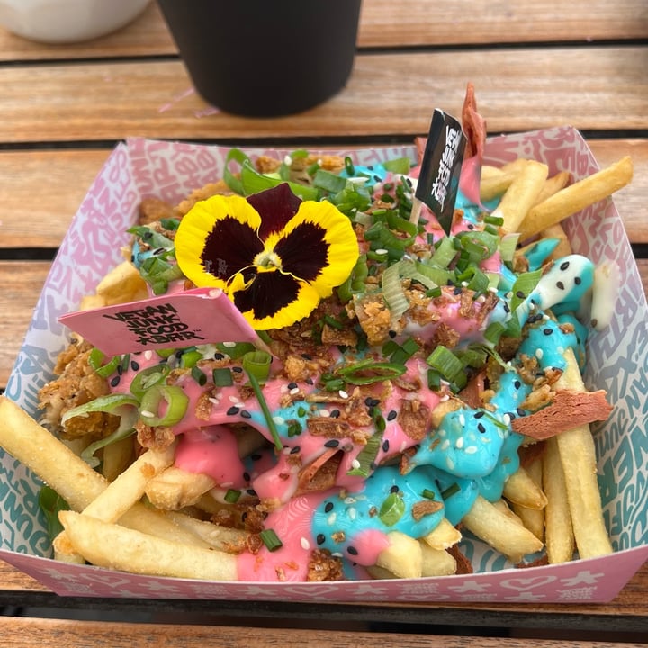 photo of Vegan Junk Food Bar Iconic rainbow fries shared by @aliclinomaniac on  04 May 2023 - review