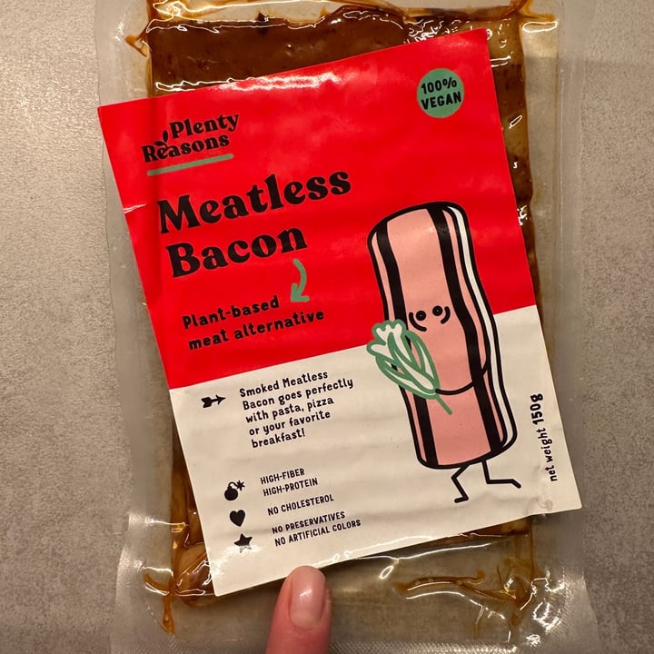 photo of Plenty Reasons Meatless Bacon shared by @markir on  06 Apr 2023 - review