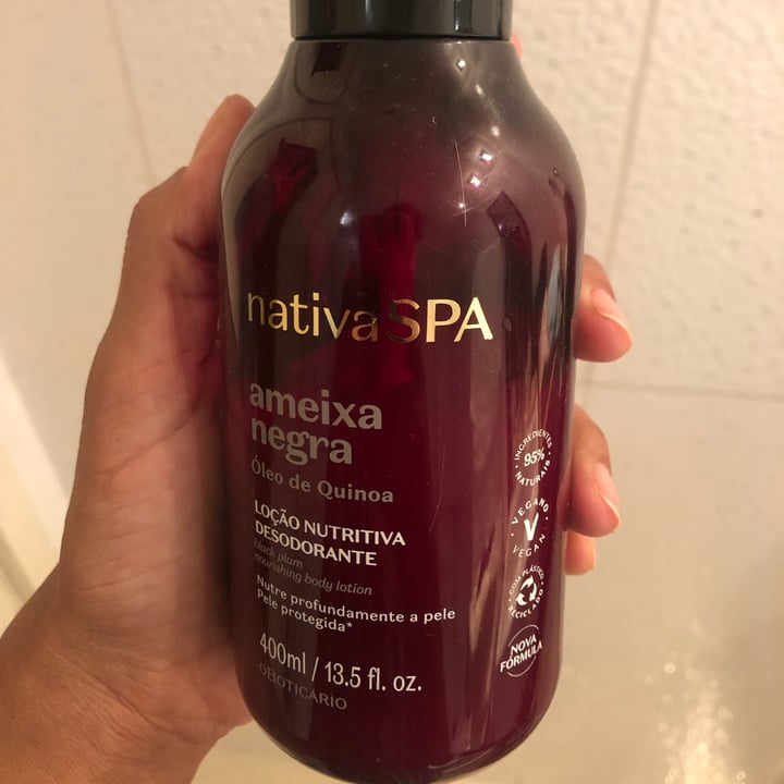 photo of Natura nativa spa ameixa negra shared by @liraleal on  02 Feb 2023 - review