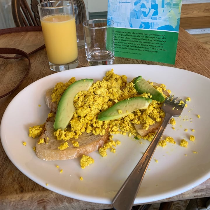 photo of Thrive Cambridge cafe Scrambled Tofu shared by @scientific-diva on  21 Jan 2023 - review