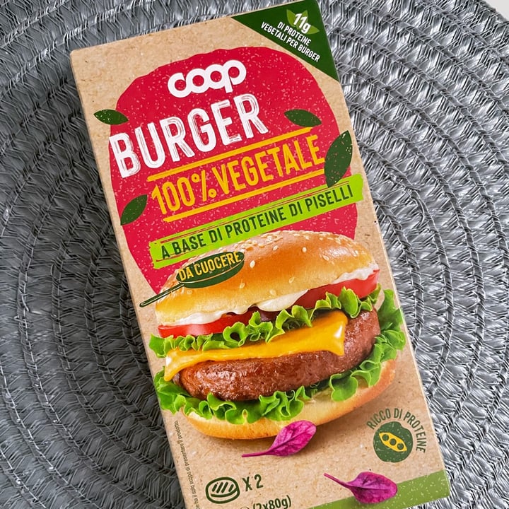 photo of Coop Burger 100 Per Cento Vegetale Coop shared by @fioredicampo on  26 Jul 2023 - review