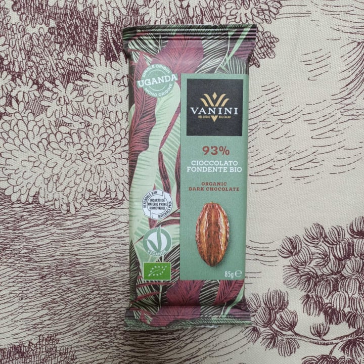 photo of Vanini Cioccolato Fondente Bio 93% shared by @taniabi on  21 Apr 2023 - review