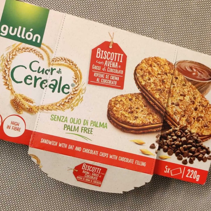 photo of Gullón Cuor di cereale Biscotti Avena E Cioccolato shared by @laori on  21 May 2023 - review