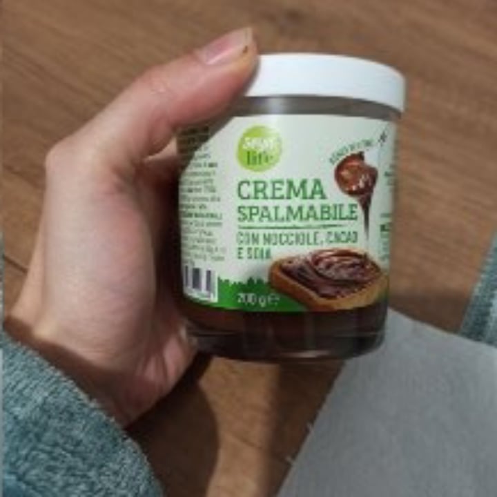 photo of Soya life Crema spalmabile con Nocciole, Cacao e Soia shared by @annaboodmann on  22 Feb 2023 - review