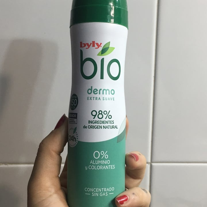 photo of Byly Desodorante bio dermo extrasuave shared by @nereabruja on  24 Jan 2023 - review