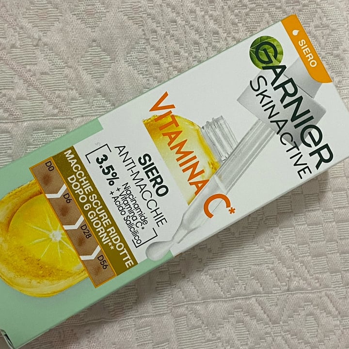 photo of Garnier skin active siero anti macchie shared by @finuccia on  01 May 2023 - review