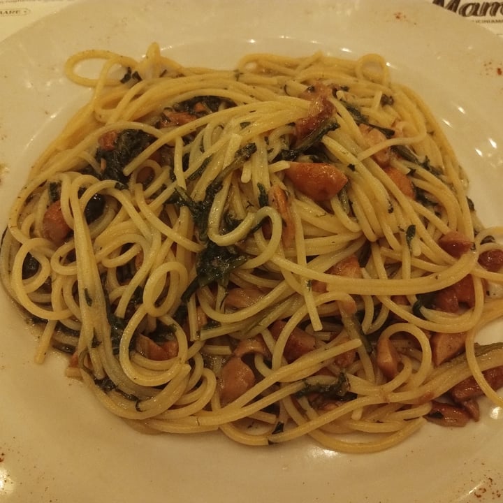 photo of Mamamì spaghetti cicoria e porcini shared by @azzurra on  11 Aug 2023 - review