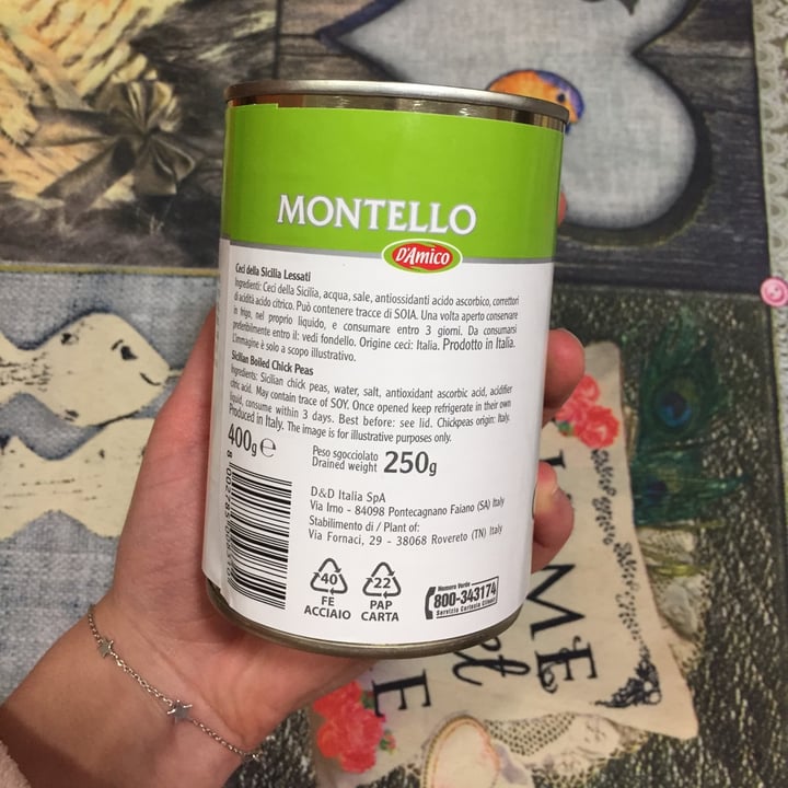photo of Montello D'Amico Ceci Della Sicilia shared by @sarabras on  02 Apr 2023 - review
