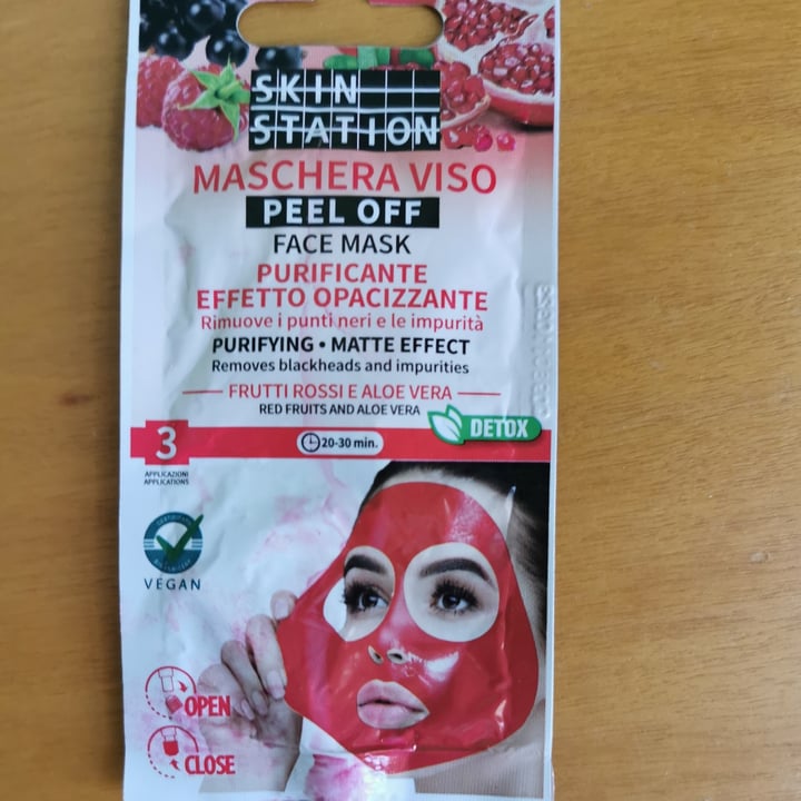 photo of Skin station maschera viso peel off purificante opacizzante shared by @aili59 on  04 Jun 2023 - review
