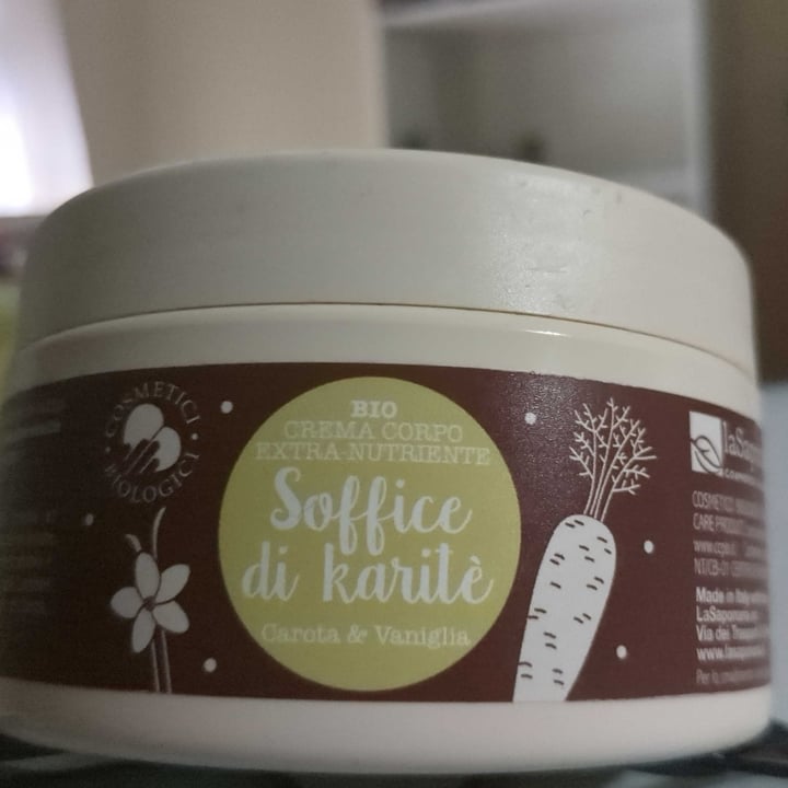 photo of La Saponaria Crema corpo nutriente - Soffice di Karité (Radici) shared by @manudima77 on  02 Aug 2023 - review