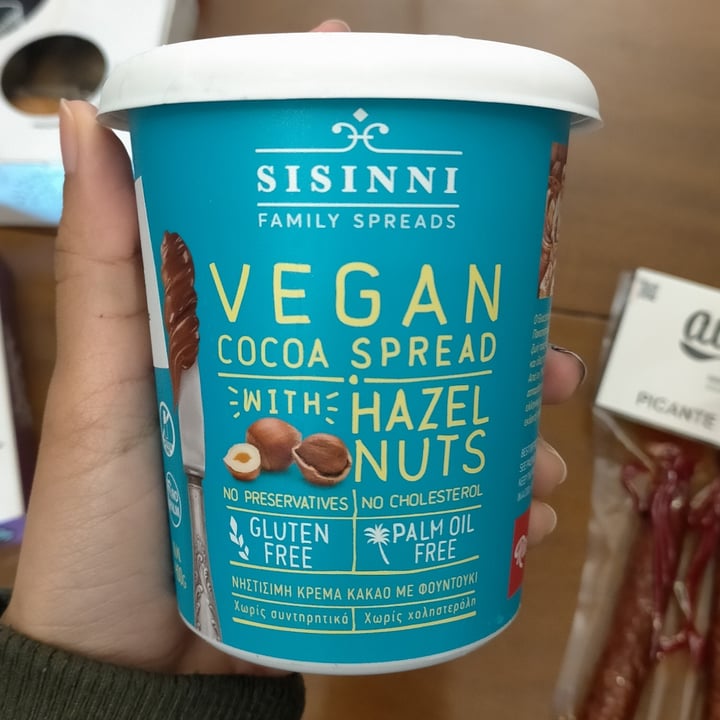 photo of Sisinni Cocoa spread with hazelnuts shared by @sam666 on  23 Feb 2023 - review