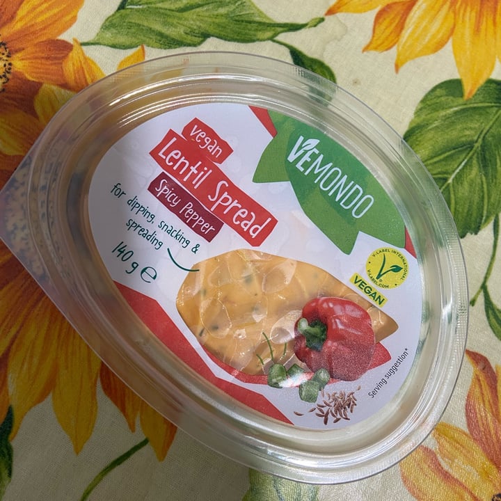 photo of Vemondo lentil spread shared by @aledece on  03 Aug 2023 - review