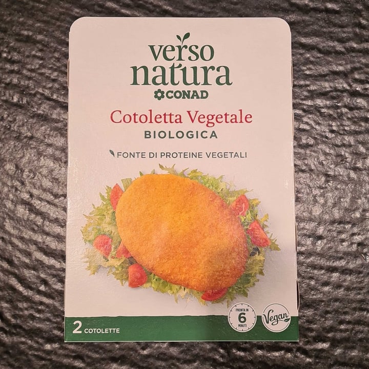 photo of Verso Natura Conad Bio  Cotoletta Vegetale shared by @gaetag on  30 Apr 2023 - review