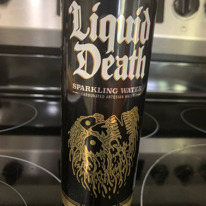 photo of Liquid death  Sparkling water shared by @clarec36 on  20 Mar 2023 - review