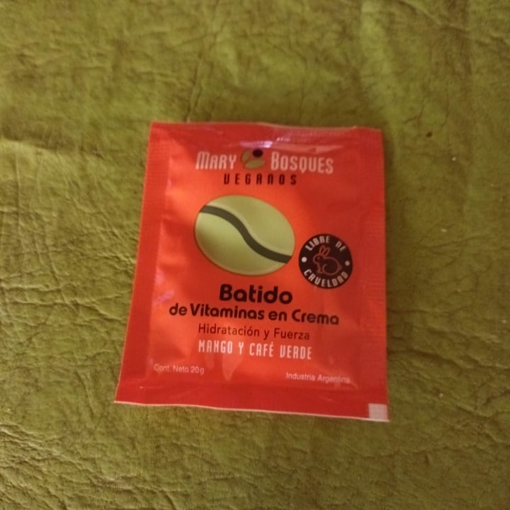 photo of Mary Bosques Batido De Vitaminas En Crema shared by @klemosgg on  07 Mar 2023 - review