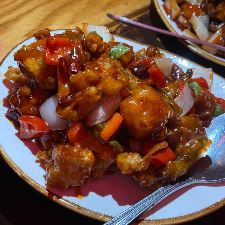 photo of Spicy Moon Vegetarian Szechuan Kung Pao Tofu shared by @crueltyfreeyouandme on  29 May 2023 - review