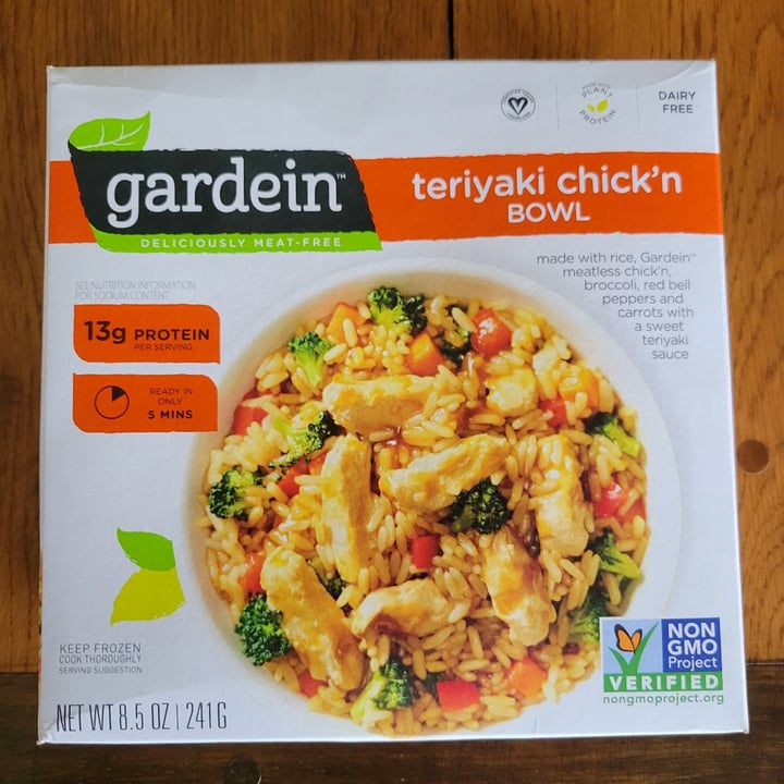 photo of Gardein Teriyaki Chick’n Bowl shared by @bethanykenyon on  12 Apr 2023 - review