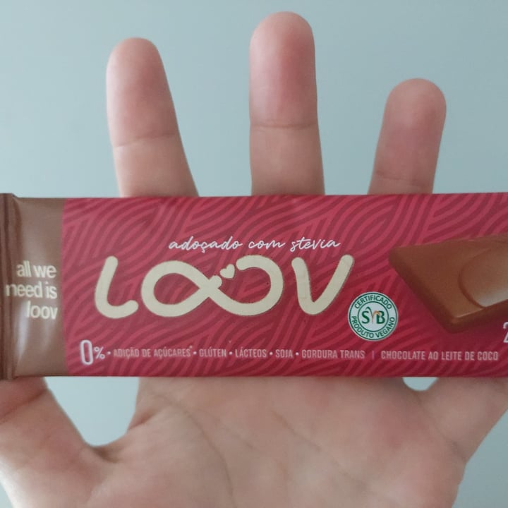 photo of Loov Loov - Chocolate ao Leite De Coco shared by @audreynunes on  17 Jan 2023 - review