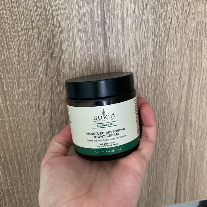 photo of Sukin Moisture restoring night cream shared by @vanichou on  09 Apr 2023 - review