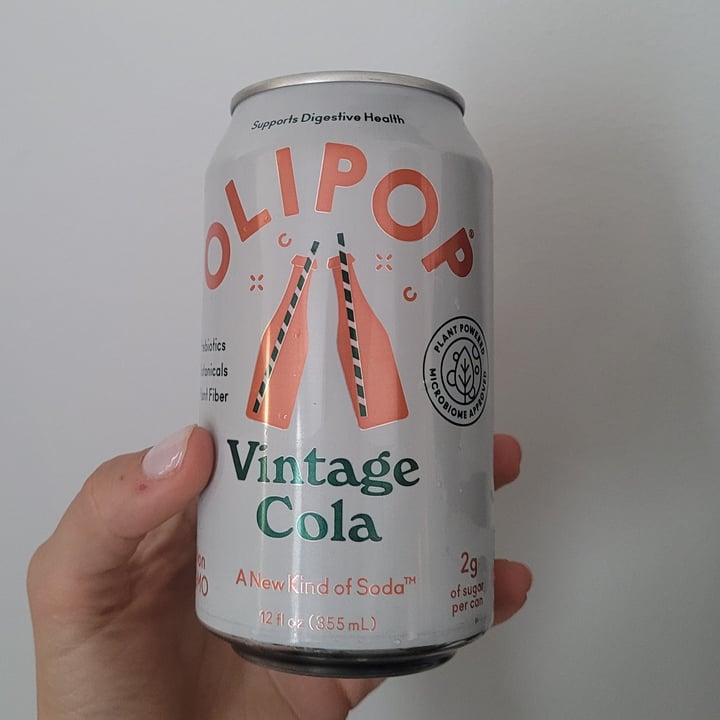 photo of OLIPOP Vintage Cola shared by @bananasmoothie on  13 Jun 2023 - review