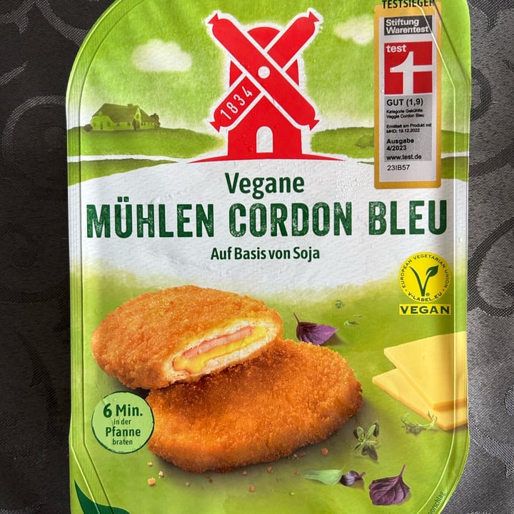 photo of vegane mühlen cordon bleu Vegane Mühlen Cordon Bleu shared by @federego77 on  16 Aug 2023 - review