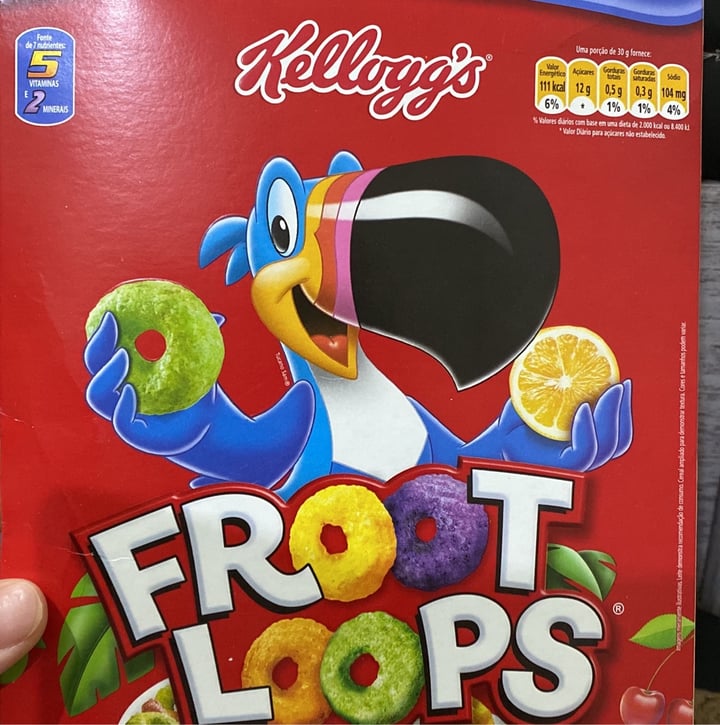 photo of Kellogg's froot loops shared by @rachcavalle on  09 Feb 2023 - review