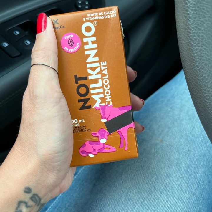photo of Bebida orgânica notmilk Not Milkinho Chocolate shared by @debhvt on  06 May 2023 - review