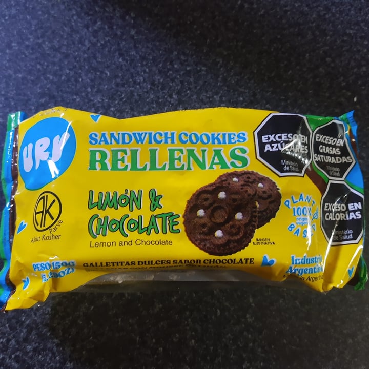 photo of Un Rincón Vegano galletitas limon y chocolate shared by @ktpmor on  08 Feb 2023 - review