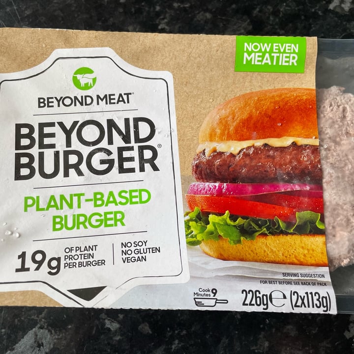 photo of Beyond Meat Beyond Burger Plant-Based Burger 19g shared by @lunaros on  17 Jul 2023 - review