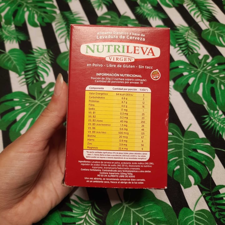 photo of Nutrileva Levadura Nutricional Sabor Manzana shared by @salatinor on  19 Jan 2023 - review