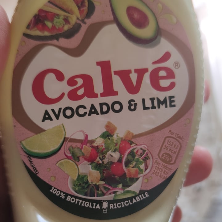 photo of Calvé Avocado e lime shared by @ninan on  29 Jun 2023 - review