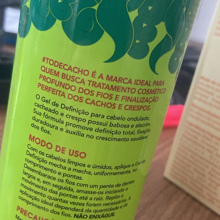 photo of Salon line #To de cacho gel de definição Babosa shared by @carolcarolamabile on  24 Mar 2023 - review