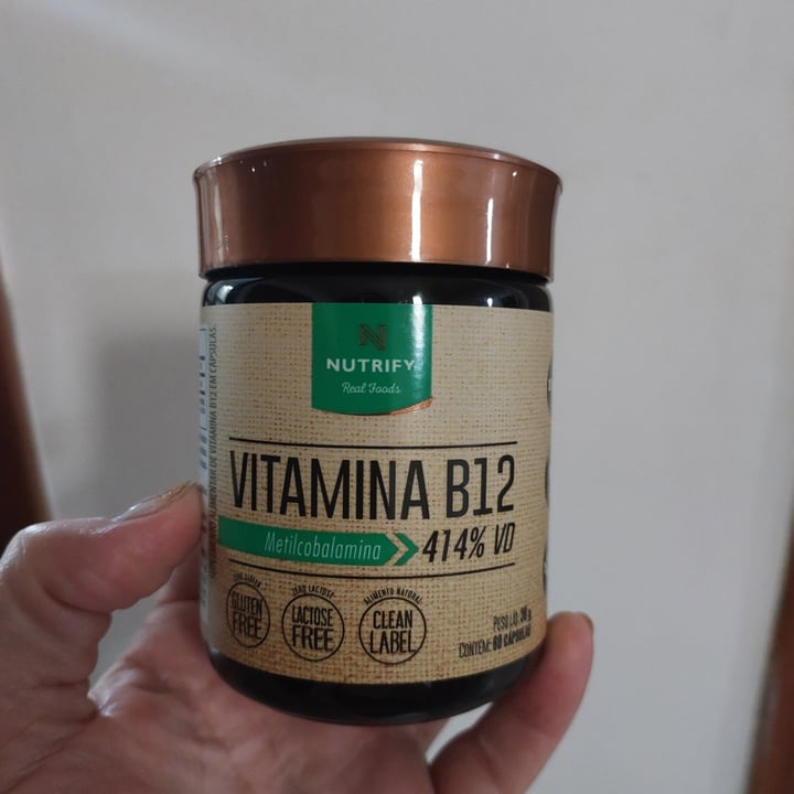 photo of Nutrify. - Health Suplemento Vitamina B12 shared by @guizardialine on  05 Jan 2023 - review