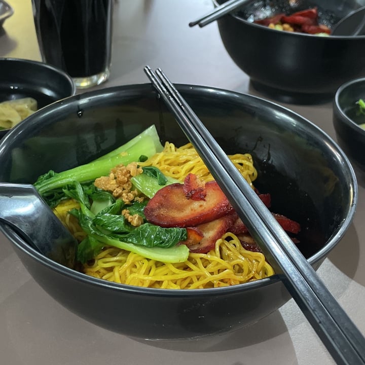 photo of Vegetarian Food Stall Wanton Noodle (Dry) shared by @babytopaz on  20 Jul 2023 - review