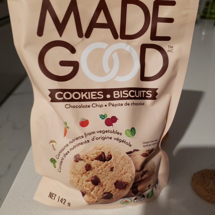 photo of Made Good Chocolate chip cookies shared by @alexfoisy on  13 Mar 2023 - review