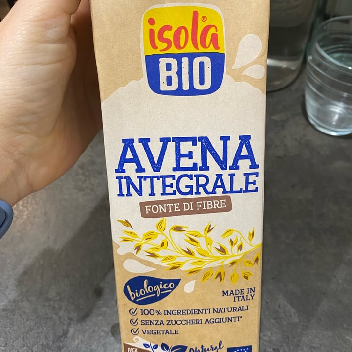 photo of Isola bio Latte avena integrale shared by @elisadm on  18 Mar 2023 - review