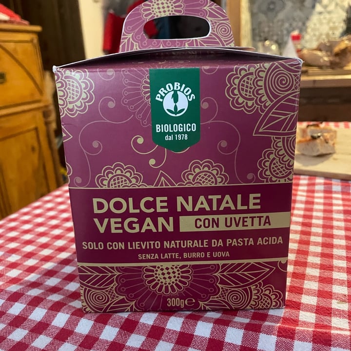 photo of Probios Dolce Natale Vegan con uvetta shared by @aliceviva on  14 Jan 2023 - review