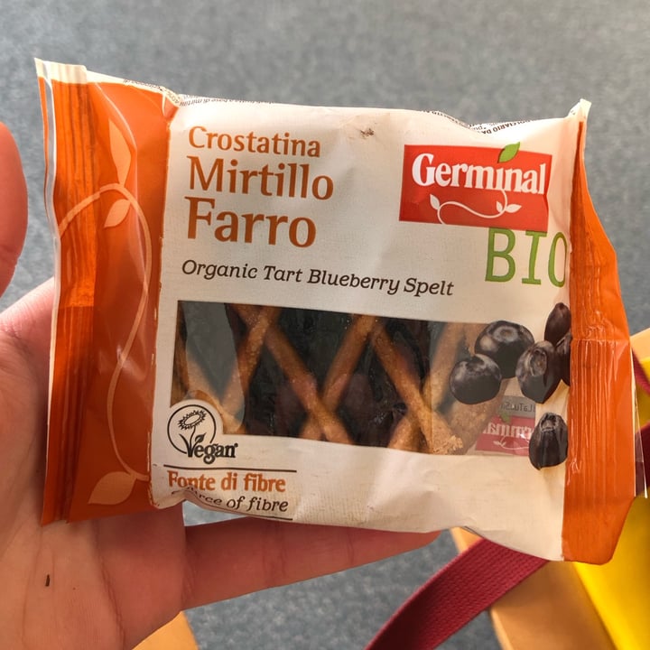 photo of Germinal Bio Crostatina Mirtilli Farro (Organic Tart Blueberry Spelt) shared by @alicebveg on  14 Feb 2023 - review