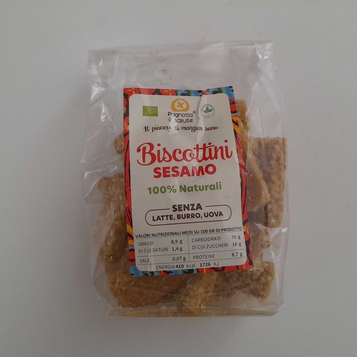 photo of Pagnotta è salute Biscottini Sesamo shared by @gabrie on  01 May 2023 - review