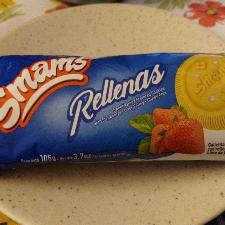 photo of smams Galletitas De Vainilla & Relleno De Frutilla shared by @wallass2487 on  06 Jun 2023 - review