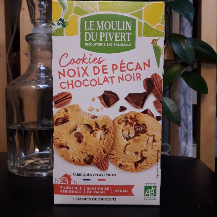 photo of Le Moulin Du Pivert Cookies Noix de Pécan Chocolat Noir shared by @peter-plant-power on  16 Feb 2023 - review