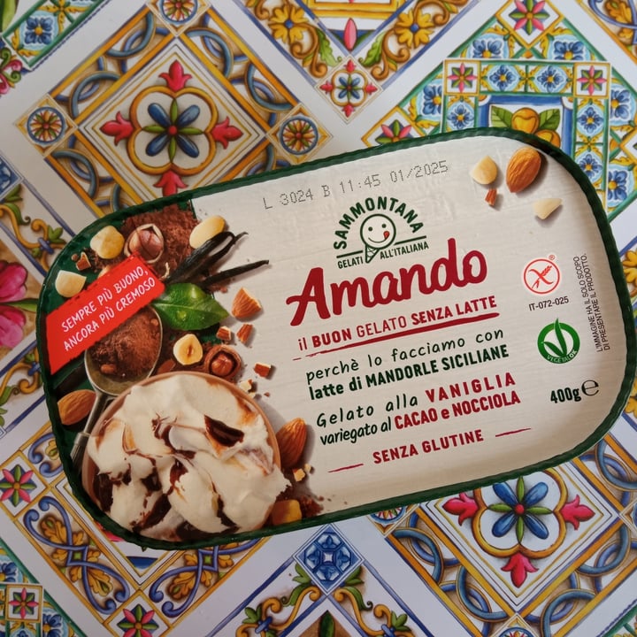photo of Sammontana Gelato alla Vaniglia variegato al Cacao e Nocciola shared by @giusicc on  29 Apr 2023 - review