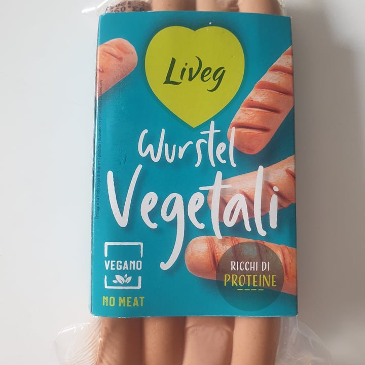 photo of Liveg Wurstel Vegetali shared by @valentinadaferrara on  29 Jun 2023 - review