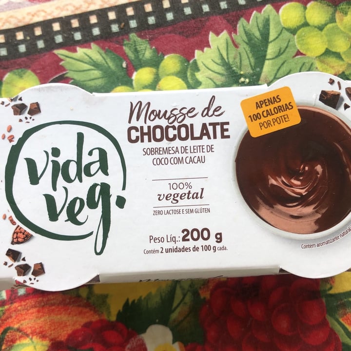 photo of Vida Veg Mousse de Chocolate shared by @mariest on  31 Dec 2022 - review
