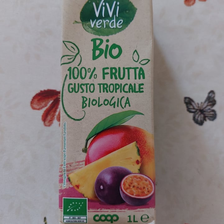 photo of Vivi Verde Coop 100% frutta gusto tropicale shared by @elvanholland on  23 Jul 2023 - review