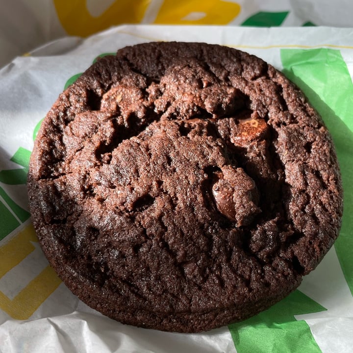 photo of Subway Double chocolate cookie shared by @livin-honor-prayer on  25 Feb 2023 - review