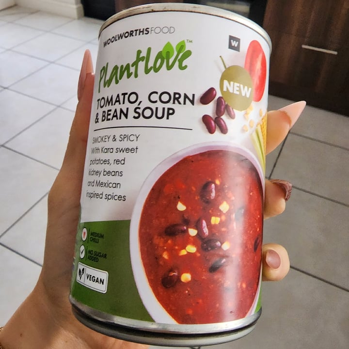 photo of Woolworths Food Tomato, corn and bean soup shared by @nandi86 on  30 Apr 2023 - review