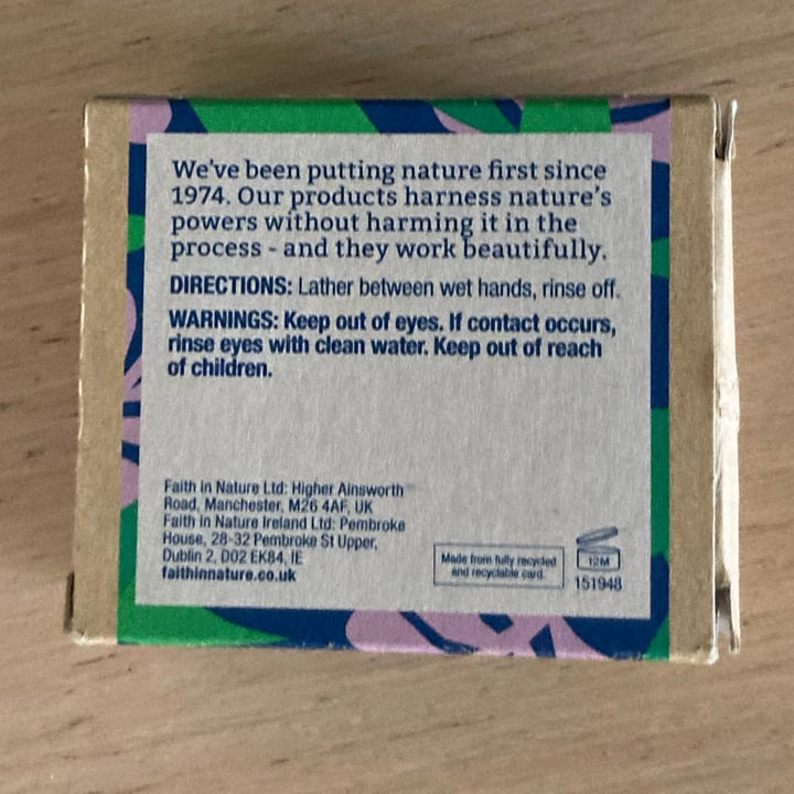 photo of Faith In Nature Soap Bar tea tree shared by @manekineko on  11 Aug 2023 - review