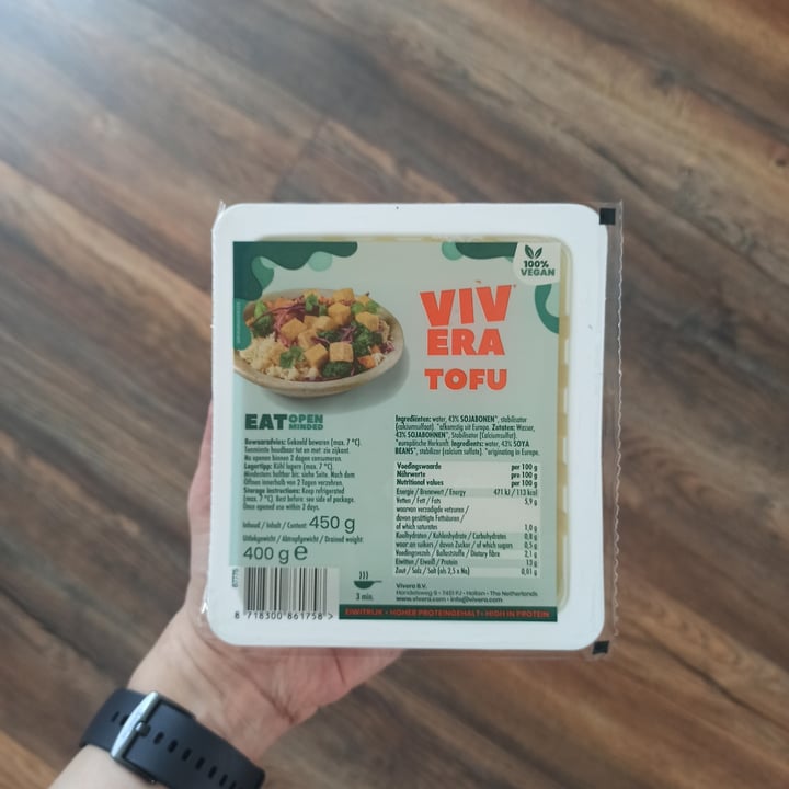 photo of Vivera bio tofu shared by @unitedforanimals on  23 Apr 2023 - review