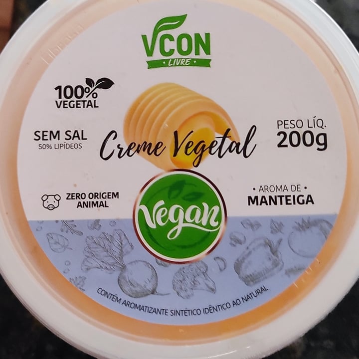photo of VCON LIVRE Creme Vegetal shared by @juhcnunes1986 on  05 Jan 2023 - review